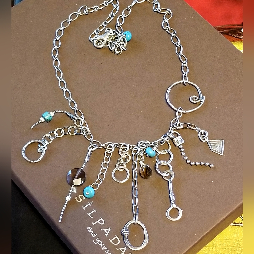 Silpada Sterling Silver & Turquoise Necklace